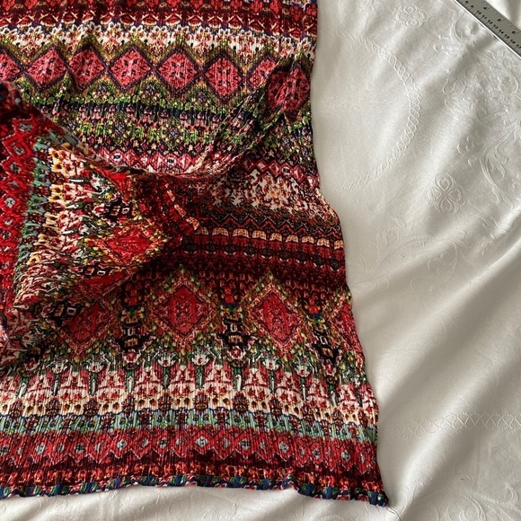 CB Women's Multi-color‎ Boho Pull-on Maxi Skirt Size 3x - Picture 7 of 12